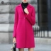Áo khoác len hai mặt 2019 mới chống mùa cho phụ nữ áo len lông cừu handmade dài - Trung bình và dài Coat áo khoác nữ kaki Trung bình và dài Coat