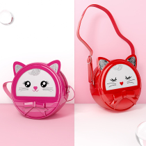 Childrens bag crossbody bag girl princess Korean version of the foreign style net Red fashion baby small bag mini cute tide