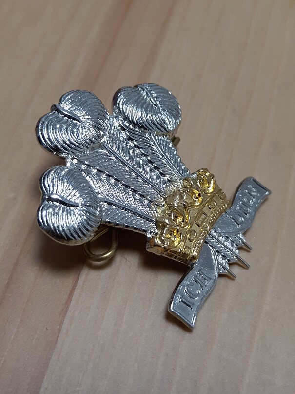 British Army Royal Welsh Metal Stamping Cap Insignia