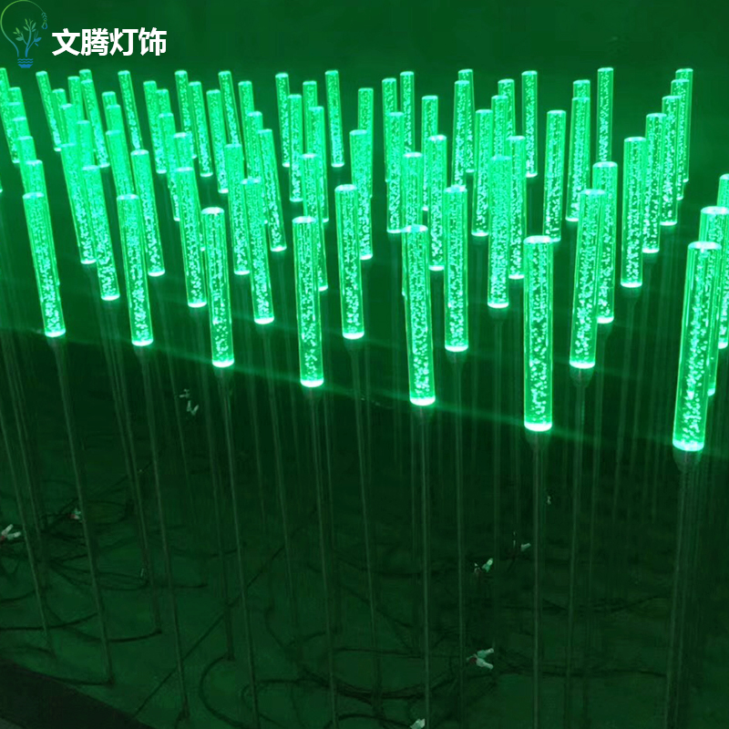 LED luminous reed lamp inserted into the buried lamp landscape scrub stick lawn decoration lamp lighting luminous bubble stick inserted into the buried lamp