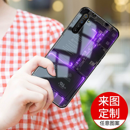 Realmeq Case Case Case Case Glass Photo настройка master Master Youth Edition x50 Matte Realme5pro Пара realmex2 Текстовая печата