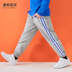 Chàng trai cộng với quần nhung quần ấm trẻ em sweatpants 15 vừa trẻ em lớn dày quần ấm áp trong quần chất béo con 12 tuổi. 