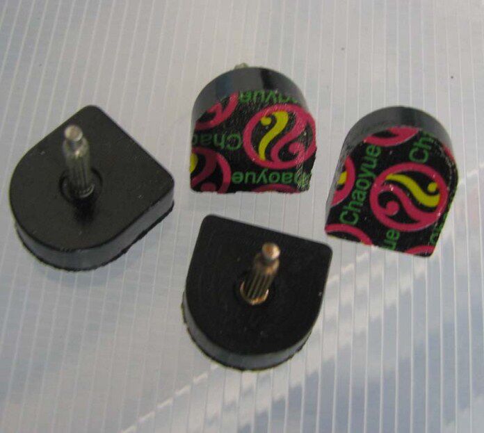 High heels Heel studs Female studs heel heels Heel special wear-resistant female heel PU material increased heel black