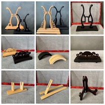 Chinese palace fan Solid wood group fan frame Palace fan display frame Fan bracket Fan seat bracket Folding fan frame Fan frame base Wedding fan