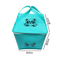 Spot cake eight-inch double insulation bag general-purpose film non-woven aluminum foil freshness package cartoon pattern customized