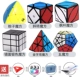 Qiyi Rubiks Cube Three 3 4 Bộ hình kim tự tháp hình 4 Bộ hoàn chỉnh bộ đồ chơi đặc biệt dành cho người mới bắt đầu - Đồ chơi IQ