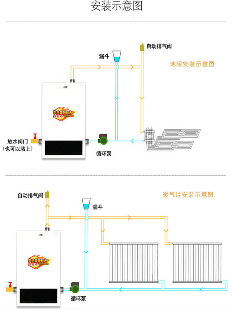 Electric Boiler Household 220V Coal Modified Heating Wall-Mounted Heating 380V Three-Phase New Floor Heating Rural Heating