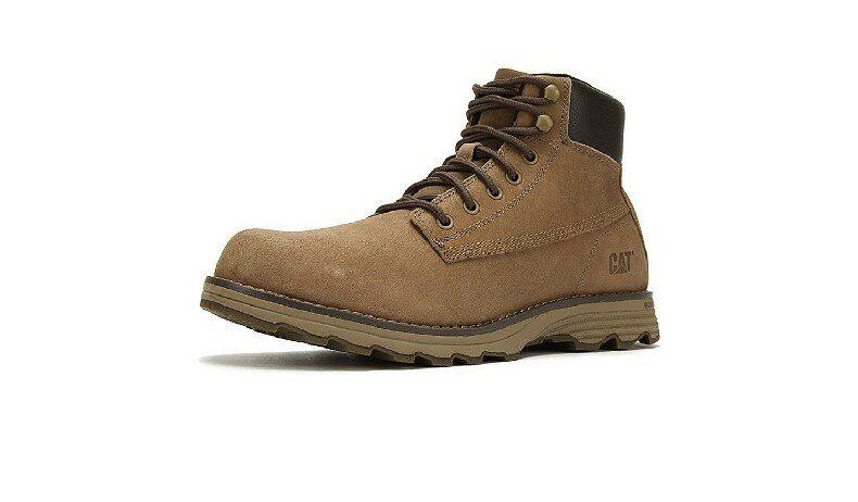 CAT извозчик осень и зима мужской INTAKE воловья кожа кожа случайный Ботинок механическая обработка Ботинок торговый центр в этом же моделье ревень Ботинок       