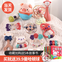 Newborn baby toys early education puzzle 10 two babies 0-6 months or more girls Children Born 7 six three two