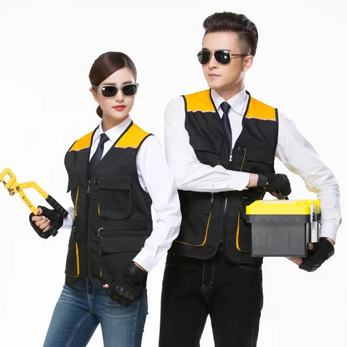 Жилет для работы, делается под заказ, с печатью вашего логотипа