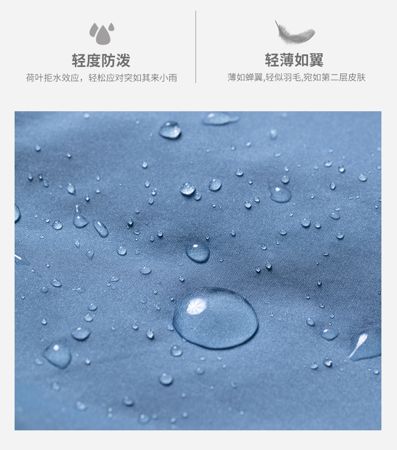 波梵森 防晒衣运动外套皮肤风衣 图6