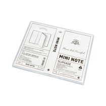 New product Jiukou Mountain small book clothing MINI NOTE MINI series Hand account book accessories PVC translucent dustproof shell protective cover small pocket notebook notepad waterproof cover