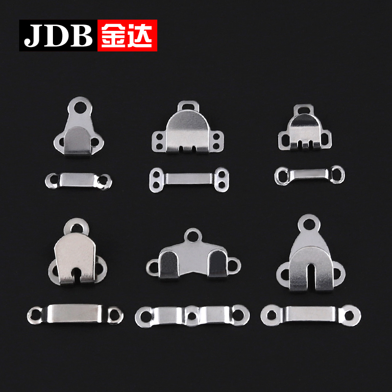 Dark button pants buckle adhesive hook pants hook invisible buckle lock button metal clothes buckle pants Hook suit button accessories