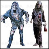 Halloween costumes horror mens and womens ghost clothes cosplay costumes haunted house demon zombie masquerade performance