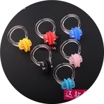 Silicone swimming nose clip earplugs for adults and children anti-slip suit nose plug swimming goggles matching diving equipment supplies