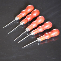 Gourd-shaped straight awl straight awl wooden drill wooden handle awl positioning drill shoe drill awl