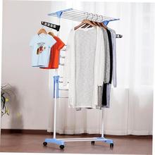 Clothes drying rack fold laundry garment hanger