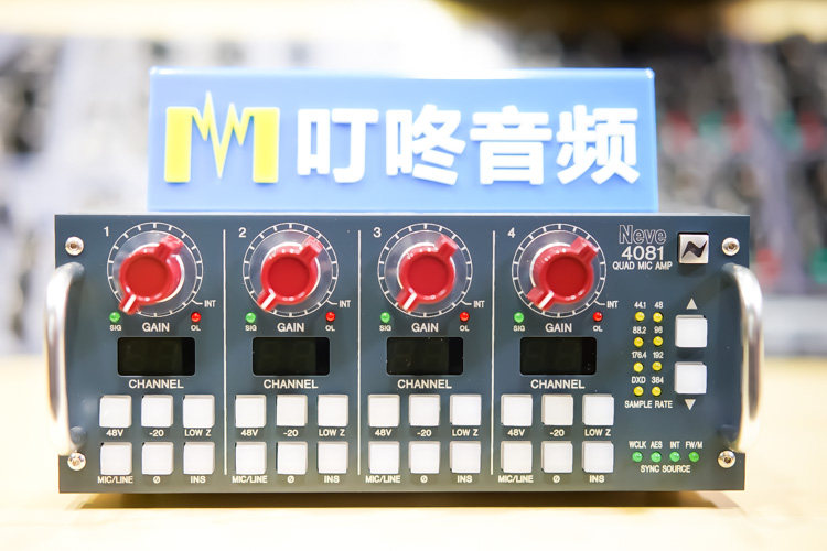 New spot AMS Neve 4081 four-channel microphone amplifier CNC analog speech put Ding Dong audio