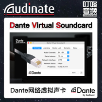 Audinate Dante Virtual Soundcard virtual sound card DVS VIA network genuine software