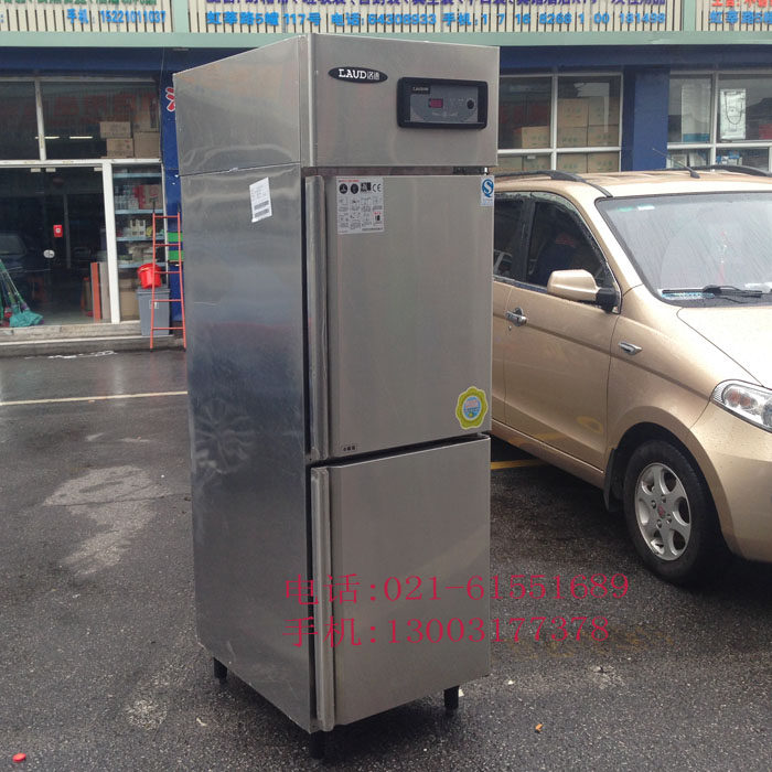 Lord refrigerator two-door full-frozen commercial freezer Single-temperature fresh-keeping freezer Professional refrigeration equipment direct-cooling air-cooling