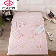 Ins rửa nước cotton khách sạn bẩn túi ngủ khách sạn chống bẩn duvet du lịch du lịch bụi-proof sheets đôi di động