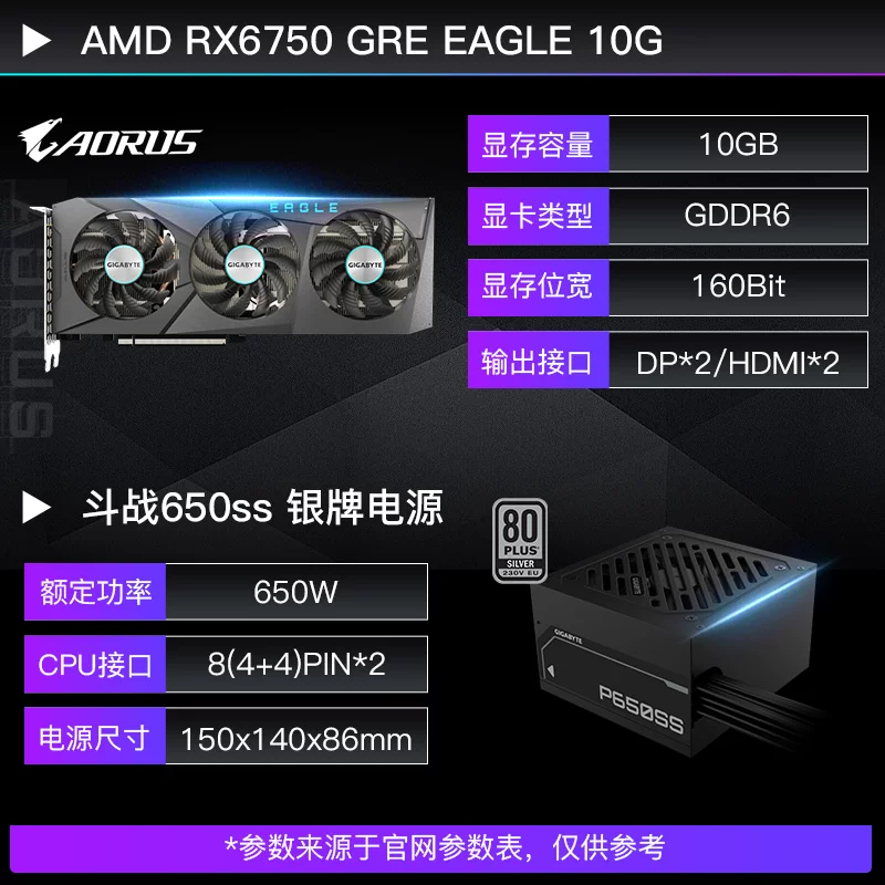 Гигабайт RX9070GRE 12г/16G9070XT графическая карта AMD графическая карта новый компьютер графическая карта