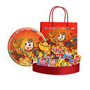 m&m’s德芙士力架M豆箭牌糖马年礼盒583g