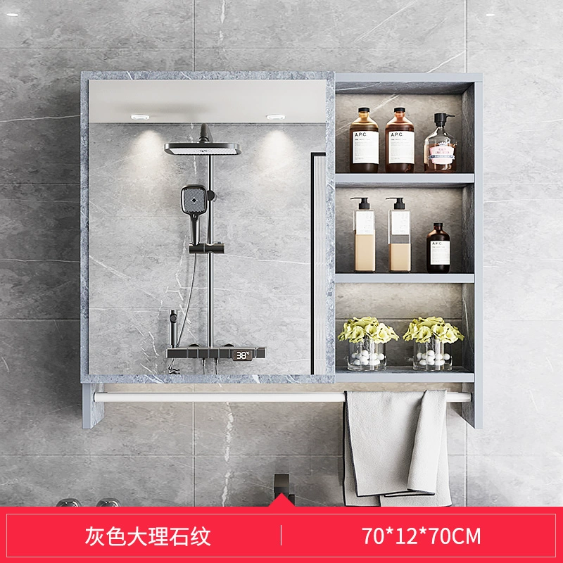 tủ gương nhựa phòng tắm Phòng tắm vanity gương tủ treo tường chậu rửa vệ sinh gương lưu trữ tích hợp tủ gương phòng tắm có giá để đồ tủ gương nhà tắm thông minh tủ gương lavabo phòng tắm 