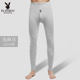 Playboy mens quần mùa thu cotton mỏng quần dòng ấm áp mùa xuân mùa thu / mùa đông xà cạp lỏng quần cotton quần lót.