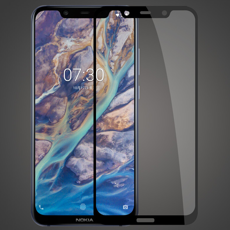 màng thép X7 màng bảo vệ 8.1 Nokia Nokia 7.1plus phim TA-1131 phim kính phim điện thoại di động Jane Charm Nokia bao gồm toàn màn hình bộ phim độ nét cao - Phụ kiện điện thoại di động ốp lưng redmi note 9