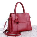 Портативная кожаная вместительная и большая сумка через плечо, из натуральной кожи, воловья кожа