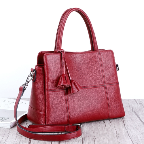 Портативная кожаная вместительная и большая сумка через плечо, из натуральной кожи, воловья кожа