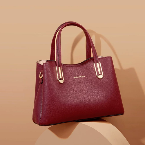 Вместительная и большая сумка через плечо, барсетка, из натуральной кожи, подарок на день рождения