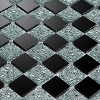 Черное зеркало серебряное алмаз