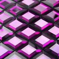 3 см гранулы фиолетового зеркала (специальное предложение бесшовного шлифовального края