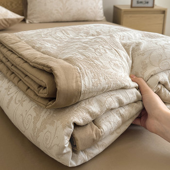 Pure cotton three-layer gauze summer quilt pure cotton summer cool quilt thin quilt