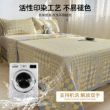 Хлопковая двухэтажная простыня, наволочка, комплект для домашнего использования, увеличенная толщина, 3 предмета