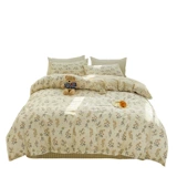 Хлопковый комплект, простыня, пододеяльник, 4 предмета, 3 предмета