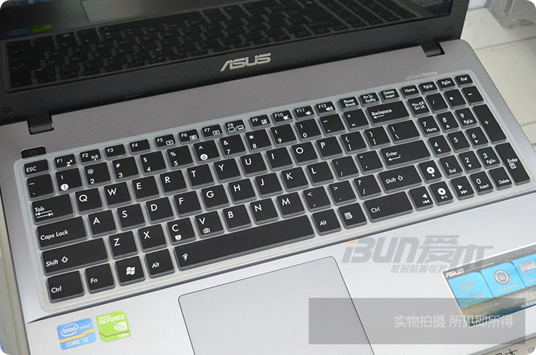 Asus bàn phím máy tính xách tay màng bảo vệ Y583L K55VD A501 a53s a555q bay pháo đài - Phụ kiện máy tính xách tay miếng dán laptop hp