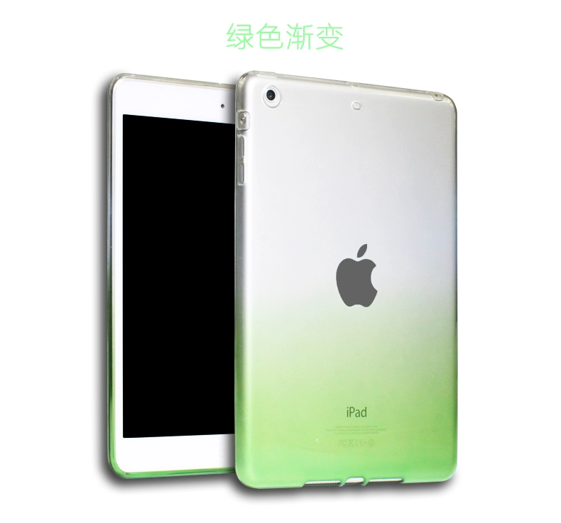 2019 mới iPad air2 bảo vệ 3 vỏ Apple 5 Tablet PC 6 silicone Pro9.7 inch 2018 vỏ mềm mỏng 1 vỏ siêu mỏng sáng tạo a1893 bao gồm tất cả vỏ màu đỏ chống vỡ vỏ silicon - Phụ kiện máy tính bảng