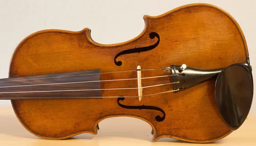 Немецкая антикварная скрипка 4/4 Ge Ge 1715 Карло Хосе Петтереле Old03