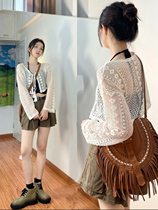 Hollow Sunburner with Skirt Hanging Outer Short Shirt Sun Blade Small Shirt Sun Blade