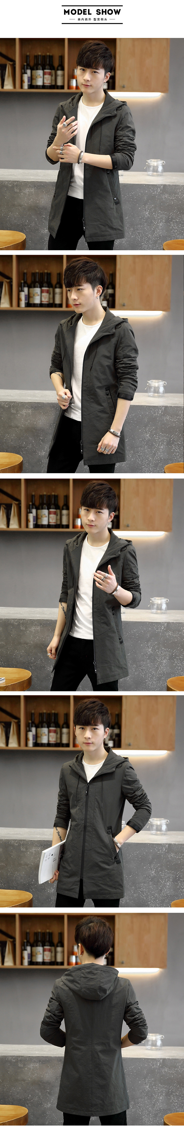 Blouson homme manches longues en Nylon - Ref 3116093 Image 12