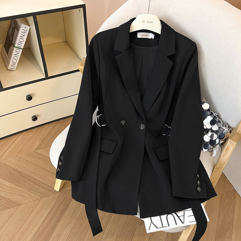 2026 Spring and Autumn Korean Style Waist-Cinching Designer Blazer for Women Office Commuting Suit Waist-Tightening Top 2026 Spring and Autumn Korean Style Waist-Cinching Designer Blazer for Women Office Commuting Suit Waist-Tightening Top