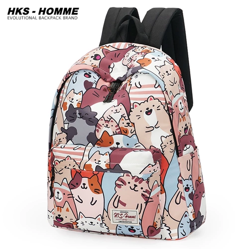 Мультяшный ранец, рюкзак, сумка через плечо, сумка для путешествий, подходит для студента, для средней школы