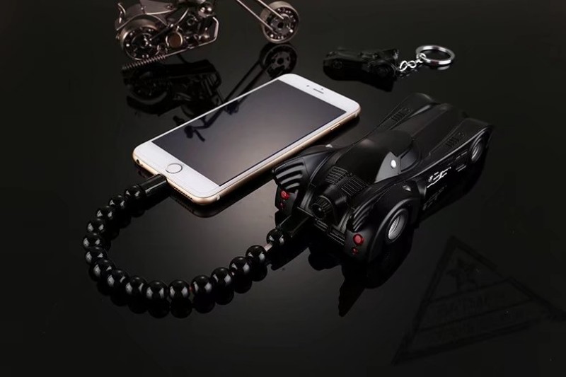 Mát dung lượng lớn nam cá tính sáng tạo điện thoại di động sạc kho báu phổ light-emitting Samsung của Apple Anzhuo Hua Chao - Ngân hàng điện thoại di động sạc dự phòng laptop
