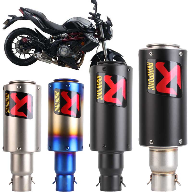 Huanglong 300 600 Ghost Fire Horizon Moto Scooter Modified Sports Car Kawasaki Large Displacement Scorpio Exhaust Pipe