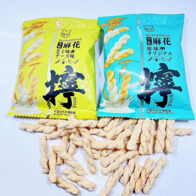 Barmy Bull Rolling Twist Flower Cheese Taste Original Taste Soo Casual Office Snacks Snack Bulk Whole Box 6 Jin