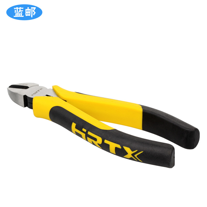 Blue post wire pliers 7 inch oblique mouth 6 inch wire breaking pliers pointed mouth pliers oblique mouth pliers electrical pliers 8 inch G wire vise