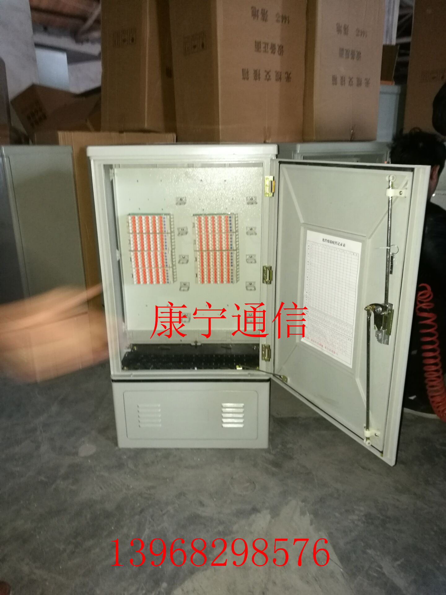 100 to 200 to 400 to 1000 to 1200 cable transfer box 1400 loop rotary card module optical transfer box